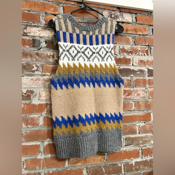 Ichi Wool Blend Knit Sweater Vest Size XS - Picture 11 of 12